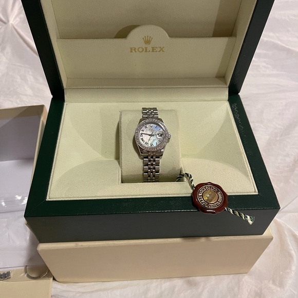 Rolex 26mm Ladies Datejust MOP factory dial - Picture 1 of 10